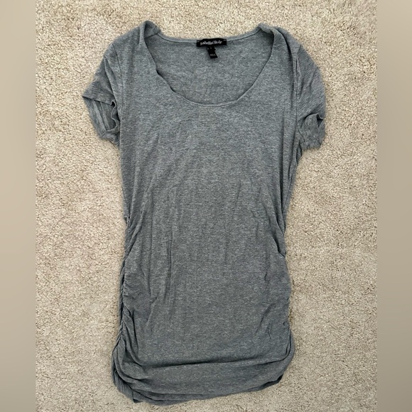 Isabella oliver maternity t-shirt grey size 0 - Picture 1 of 4